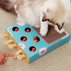 Interactive Pop-Up Cat Scratcher Game Toy